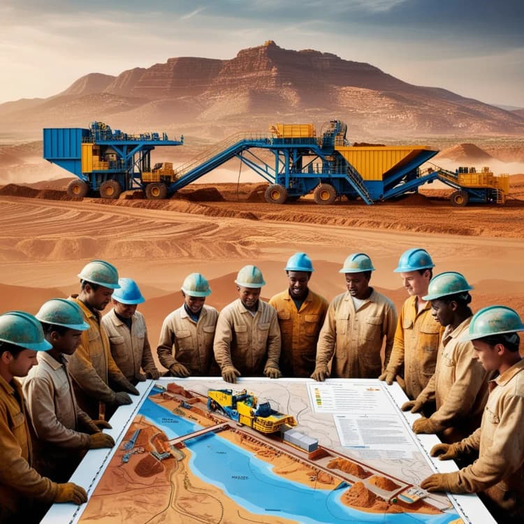 Advanced mineral processing facility in Morocco